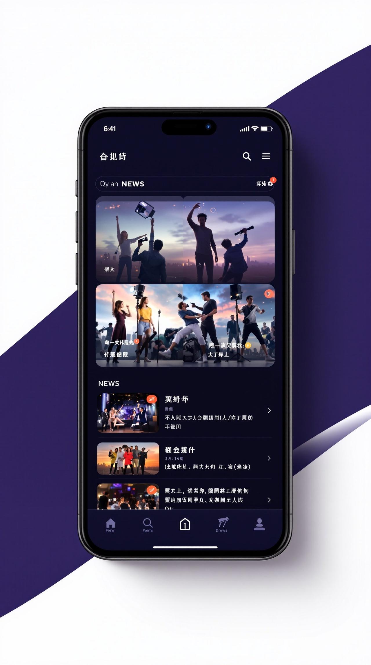 爆料51APP界面预览